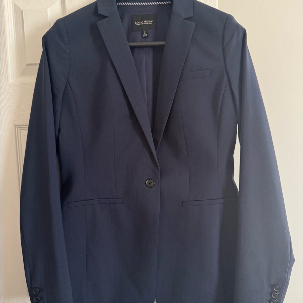 Banana Republic Dark Blue Women's Blazer